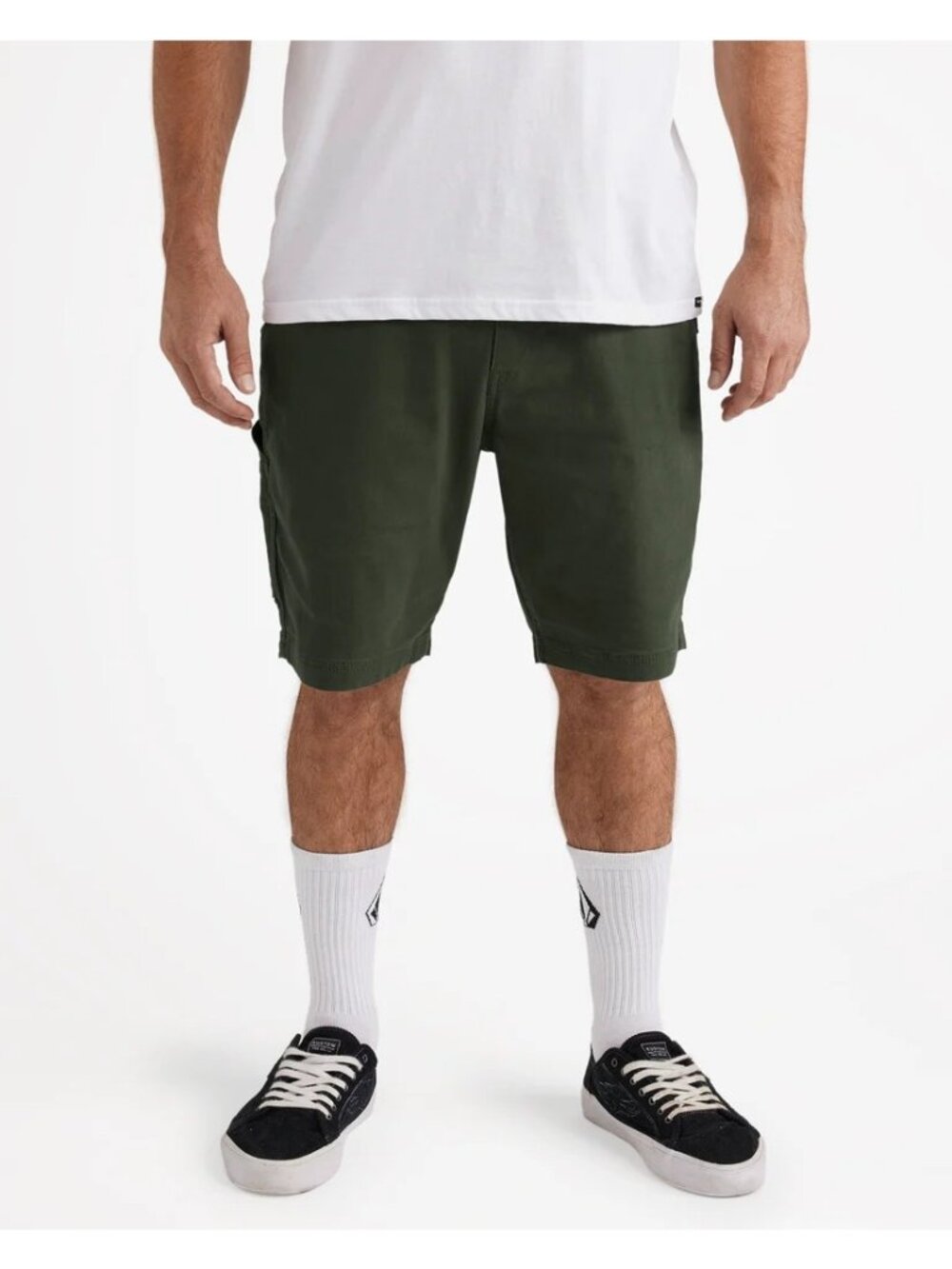 VOLCOM Men’s Tustin Olive Green Shorts Sz 30 NEW with tags